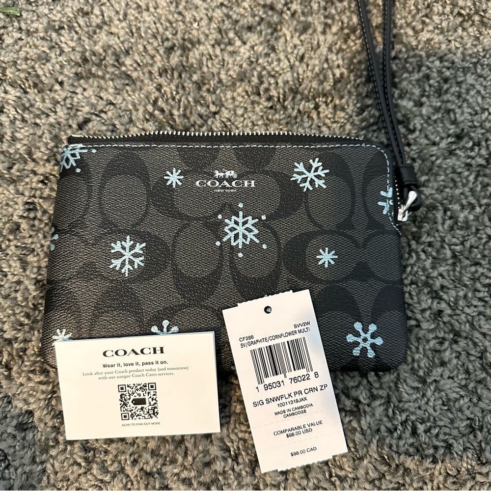 Coach wristlet.